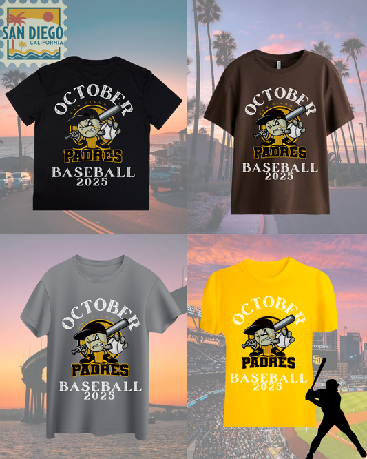 October Baseball " Hardball Tee"